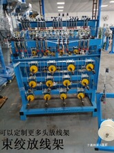电线放线架电缆束绞线张力放线架漆包线自动放线架多头主动泰