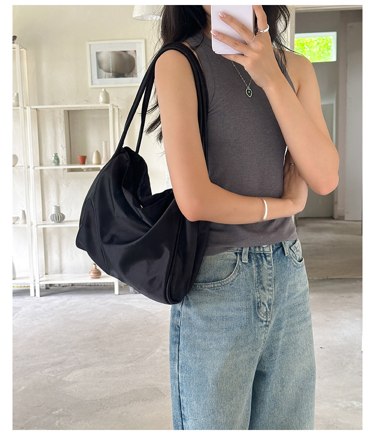 Nuova borsa a tracolla di alta qualità per la comunicazione sensoriale, borsa tote frequente, grande capacità per le donne, nylon casual di nicchia, versatile_voghion.com