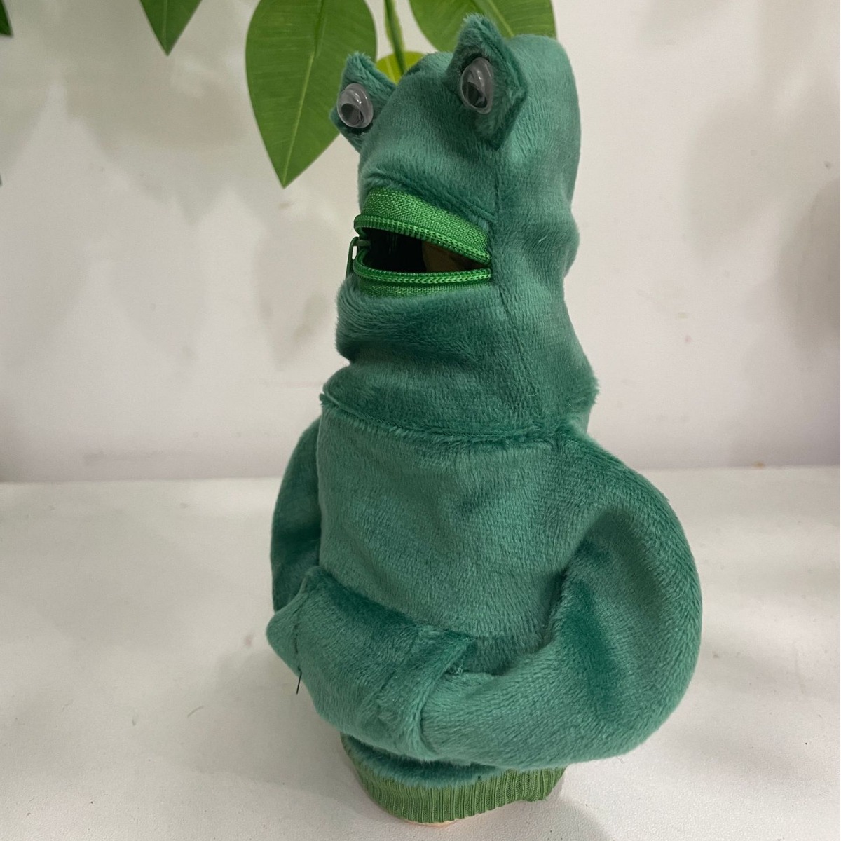 Transfronterizo nuevo creativo coche palanca de engranajes con capucha cubierta tiburón Rana suéter decoración palanca de engranajes con capucha Decoración