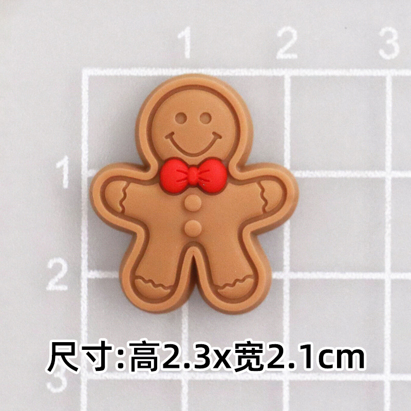 부드러운 접착제 진저브레드맨 [2.3*2.1cm]