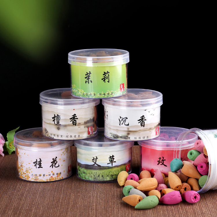 Reverse Flow Aroma Granules 40 Pcs Small Bottle Sandalwood Agarwood Indoor Aroma Diffuser mugwort rose cross-border direct supply dropshipping one piece