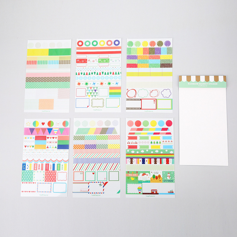 Custom photo album sticker DIY making set Polaroid handmade accessories hand Ledger making decorative accessories wholesale