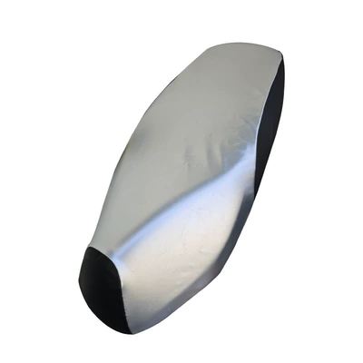 Motorcycle VX125 Sunscreen Waterproof Cushion: Motorcycle cushion - haojue-tiger-shark-vx125-silver-elastic-leather