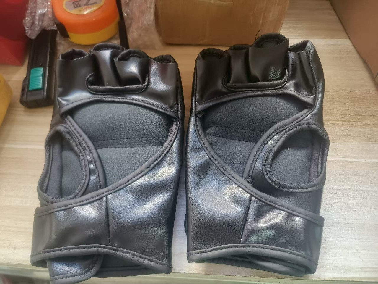 Basic Fighting Skills Training Assessment System Half-Finger Gloves, Sparring Boxing Gloves, Free Fighting Sandbag