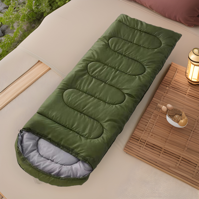 Saco de dormir extraíble y lavable a menos 30 grados para acampar al aire libre Saco de dormir para adultos para el almuerzo Espesor de invierno y protección contra el frío