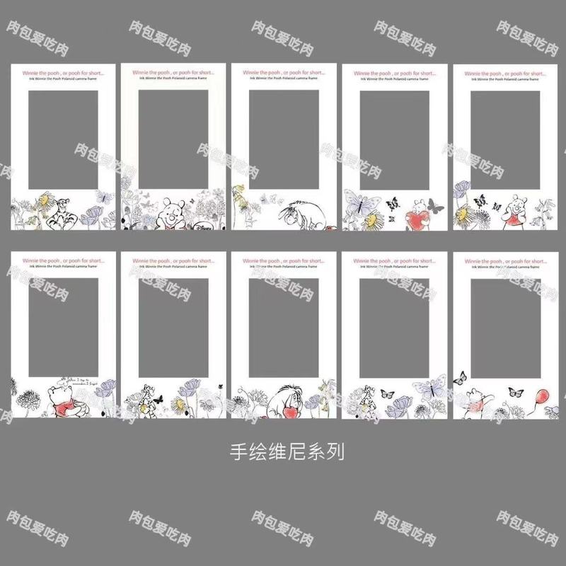 小红书同款拍立得相片边框贴纸DIY相册ins可爱毕业纪念3寸装饰贴|undefined