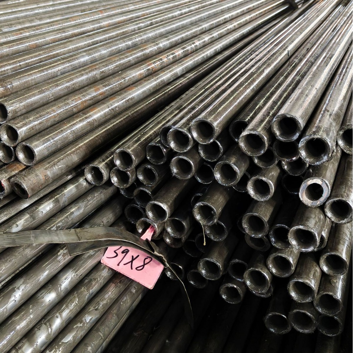 厂家生产精拉无缝钢管冷拔油管 无油光亮钢管 加工倒角定尺切割