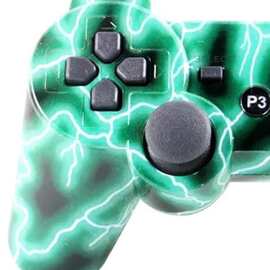 ps3手柄ps3无线蓝牙游戏手柄双震动 水转印ps3手柄 迷彩手柄 彩色