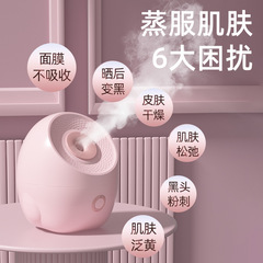 热喷蒸脸器蒸汽机家用面部补水神器纳米喷雾打开毛孔加湿器蒸脸仪