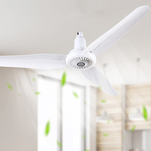 Wholesale High Wind Household Hotel Ceiling Fan Bedroom Living Room Plastic Remote Control Factory Hall Micro Fan Small Electric Fan