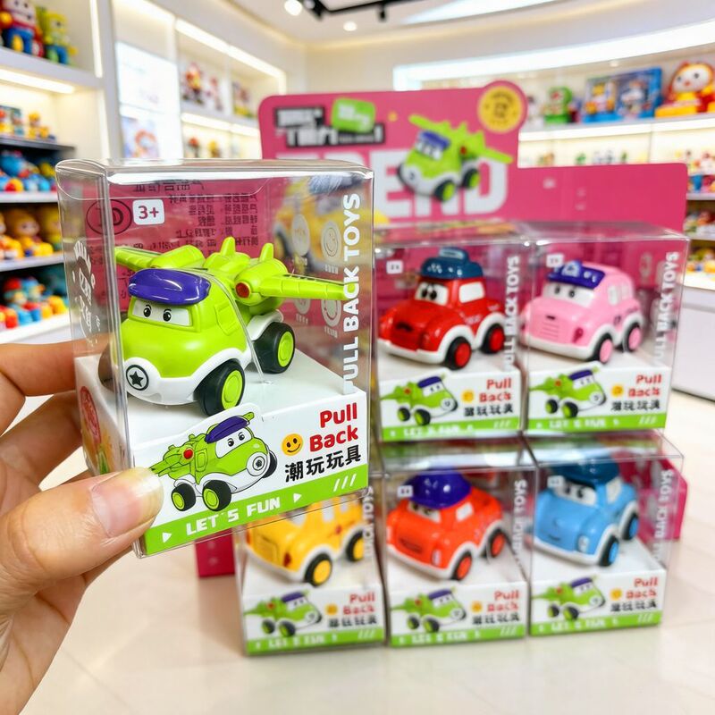 New Model of Pull-Back Toy Cars, Cartoon Cars Game City Redemption Doll Machine Gifts, Baking Dessert Accessories