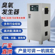 高浓度臭氧发生器空间食品厂车间杀菌污水处理大型智能臭氧消毒机