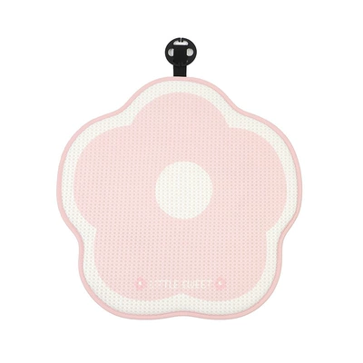 and Waxy Rabbit Fur Car Lumbar | Waist support - tulip-bunny-front-seat-cushion