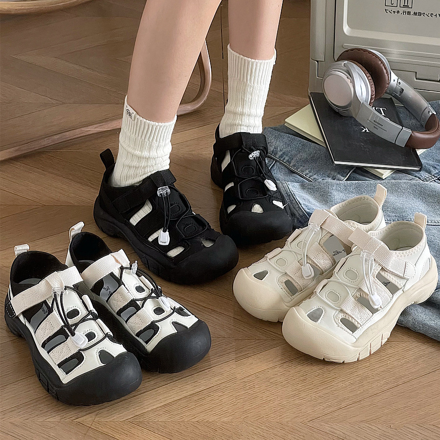 Zapatos de suela gruesa, zapatos de papá, mujeres, tendencia, verano de 2025, nuevos zapatos de mujer, zapatos de deporte casuales transpirables, mujeres