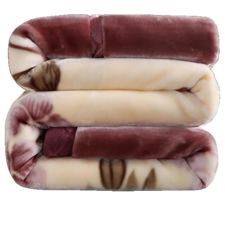 빠른 더블 레이어 두껍게 12KG RASCHEL 담요 퀼트 가을과 겨울 따뜻한 벨벳 담요 웨딩 담요 커버 담요 쿠션 퀼트