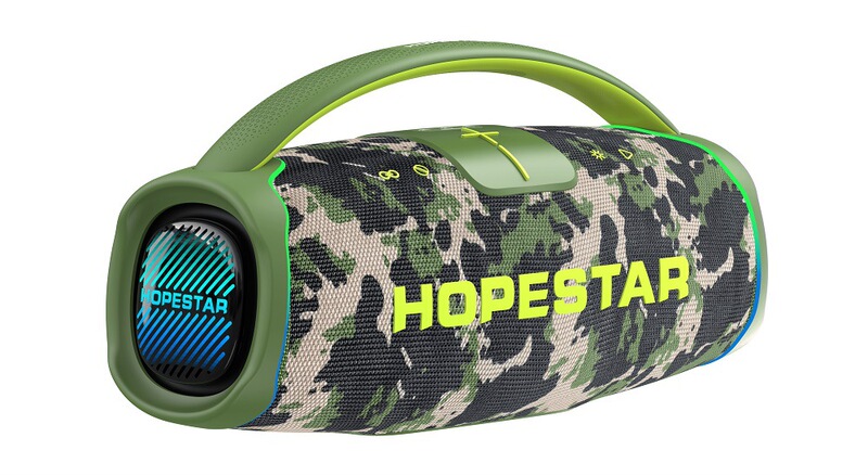HOPESTAR A65大战神蓝牙音箱配麦克风重低音炮户外无线大功率音响|undefined