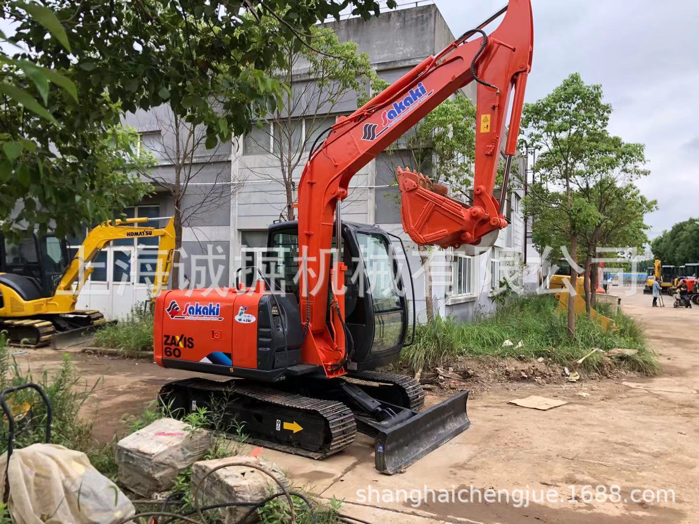 HITACHI日立ZX60二手挖掘机出售 二手日立60挖机6吨钩机上海