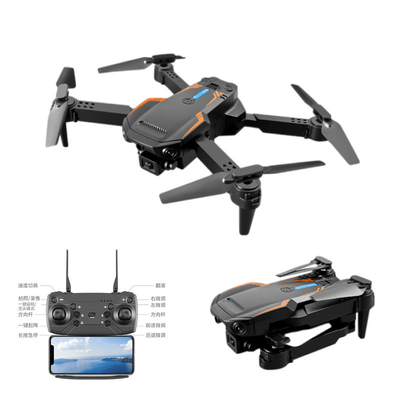 Transfronterizo X19 mini UAV 4K HD fotografía aérea con barrera inteligente helicóptero de control remoto quadcopter