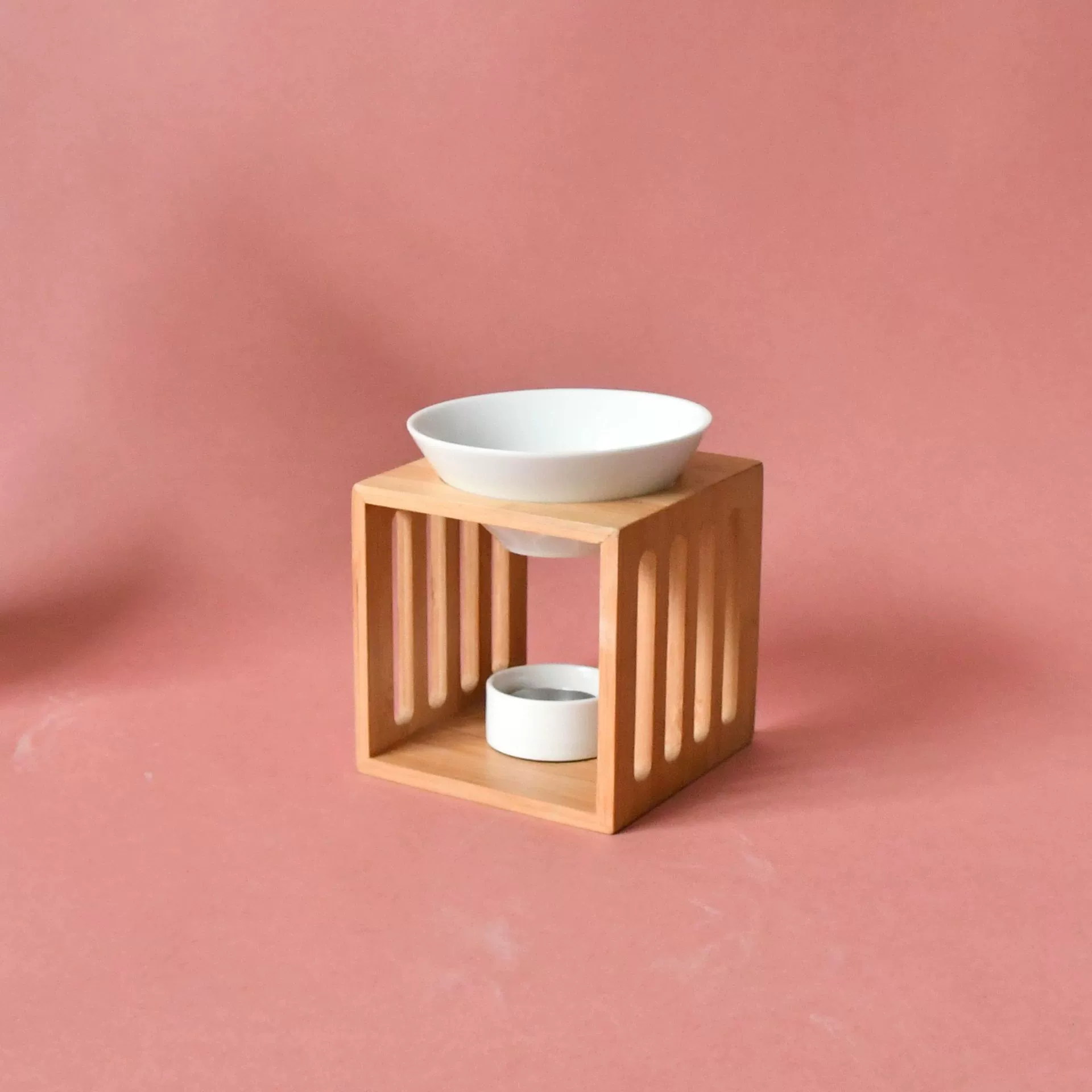 Ароматерапия эфирное масло свеча горелка с бамбуковой рамкой античный Новый китайский стиль украшения комнаты Внешняя торговля трансграничный стиль Амазонки