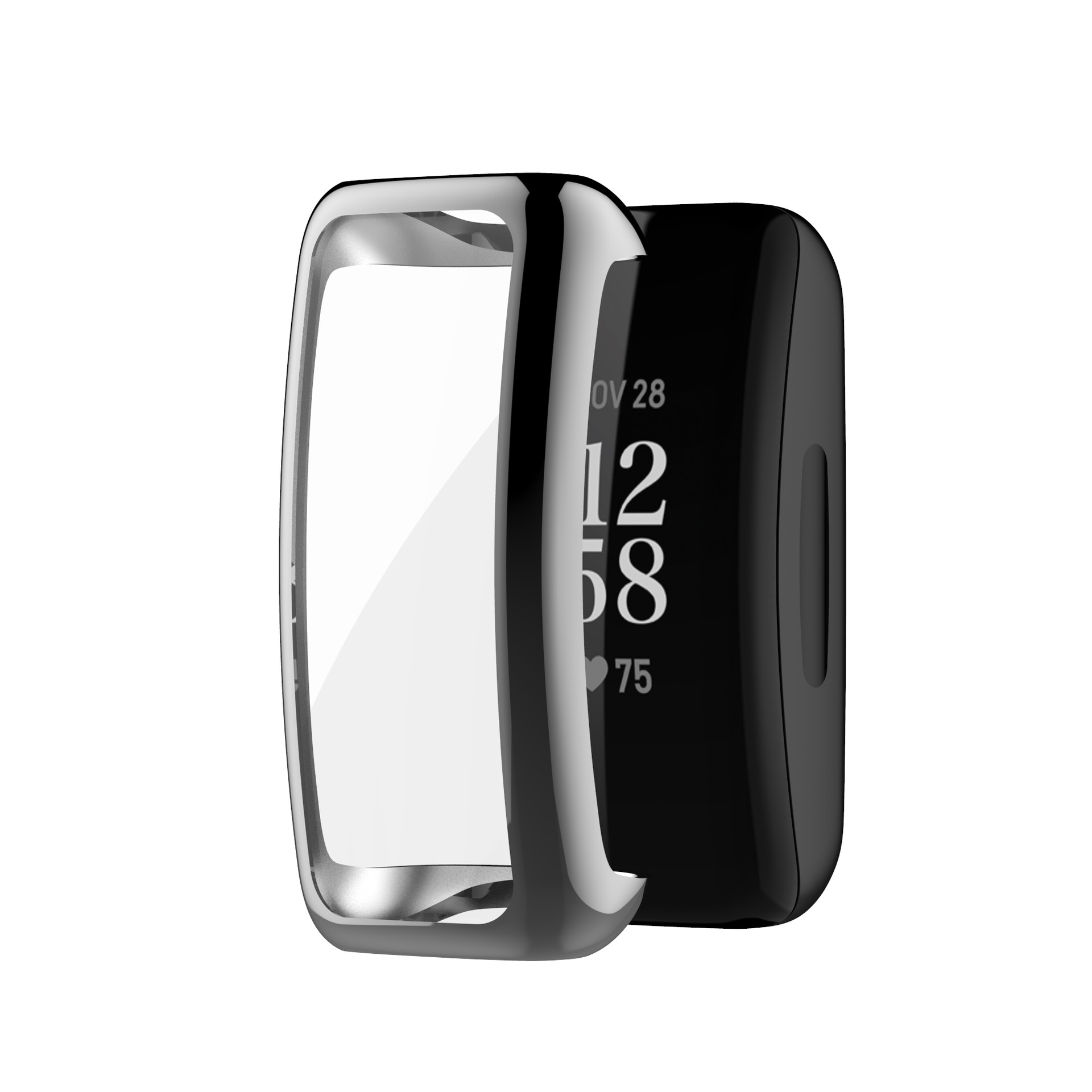 Suitable for Fitbit inspire2 watch case, smart watch case, inspire2 electroplated TPU all-inclusive case undefined