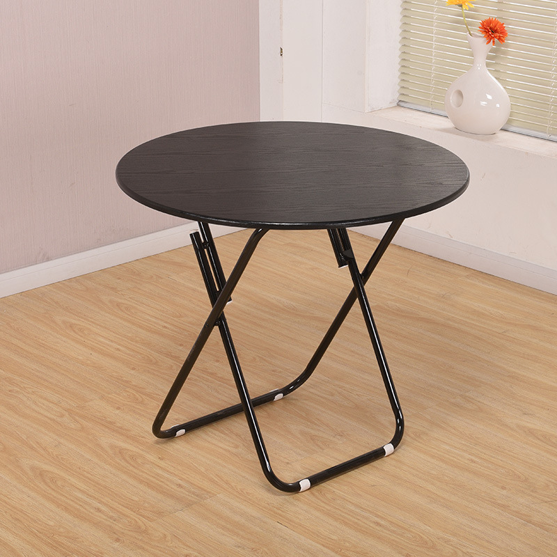 Mesa plegable, mesa de comedor casera, mesa de comedor simple, mesa cuadrada para 4 personas, mesa cuadrada portátil al aire libre, mesa cuadrada
