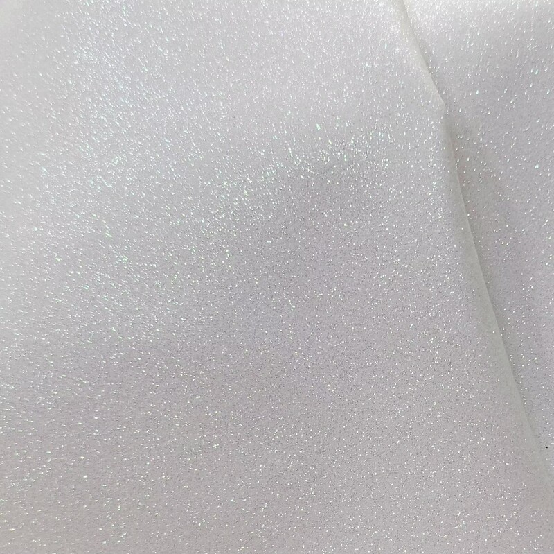 Fine Glitter Pu Leather Fabric with Sequins for Christmas, Glitter Sequin Gift Box Material, Glitter Iron-On Fabric