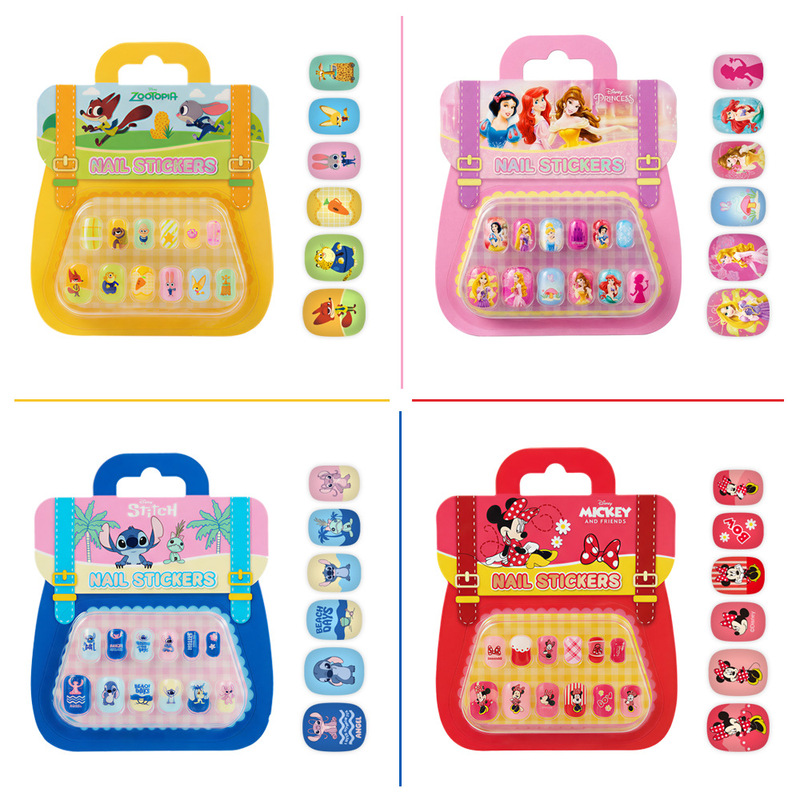Cute Zootopia Children's Wearable Cartoon Princess Nail Stickers for Girls Baby Toy Gift Cute Zootopia Children's Wearable Cartoon Princess Nail Stickers for Girls Baby Toy Gift