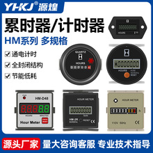 HM-1/2R累时器工业计时器SYS-1D-R面板安装记数器HM-D48 BZ142-1