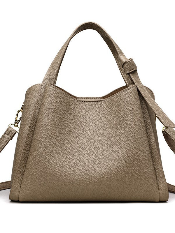 Bolso de cuero suave para mujer 205 cesta de verduras Bolso de hombro con sentido de alta calidad, mensajero, cubo de todo fósforo, mensajero de un solo hombro