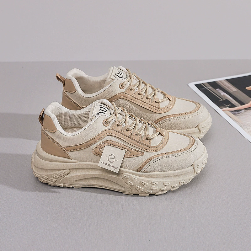 Ins корейские туфли папы с толстой подошвой осенью новый уличный выстрел