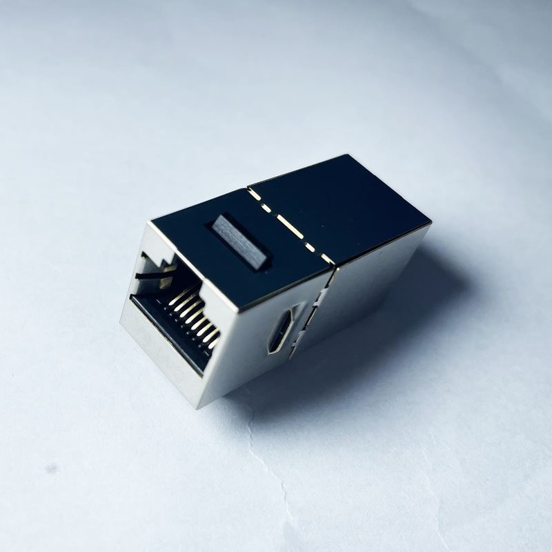 6A straight through docking module RJ45 docking module 6A super six shielding panel distribution frame installation module 6A straight through docking module RJ45 docking module 6A super six shielding panel distribution frame installation module