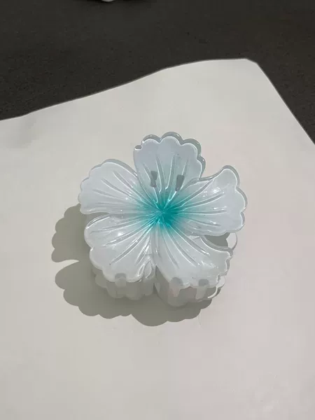 White crab pin, 8cm