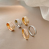 Tide, starry sky for beloved, ring, sophisticated fashionable design zirconium, on index finger