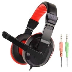 メサイードa 3コンピュータのイヤホンのヘッドセット式のネットカフェのゲームの耳の麦の重低音のデスクトップはマイクのマイクのマイクを持って有線にあります。