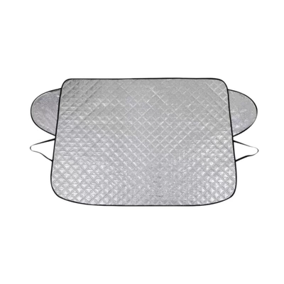 Car snow cover for front windshield, Car snow shield - snow-cover-medium-thick-ultrasonic-small-size-elastic-band-921452525
