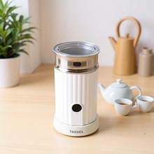 跨境特供电热奶泡机冷热双打奶泡机牛奶打泡机热巧克力搅拌机