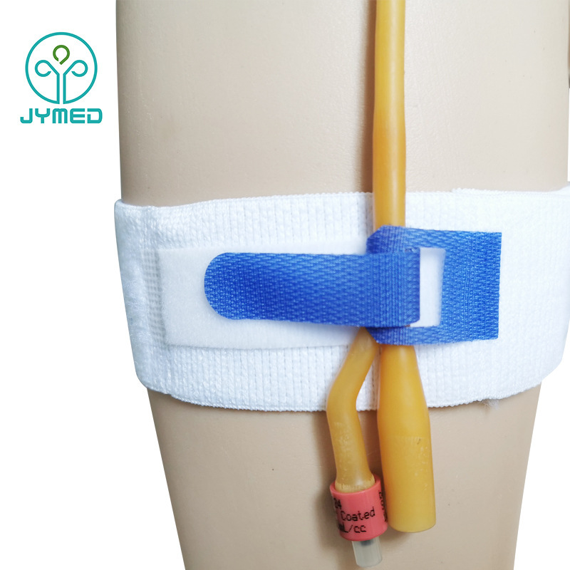 Urine Bag Straps, Blue Velcro Elastic Straps, Drainage Straps, Leg Straps, Urine Bag Leg Straps, Cross-Border Ready Stock Fixing Straps