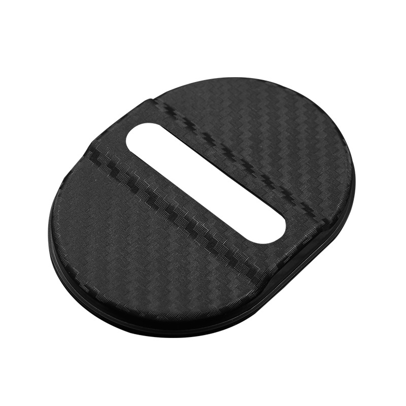 Cerradura de puerta cubierta perilla de puerta amortiguador silencioso de goma de aluminio nuevo accesorio de cubierta protectora