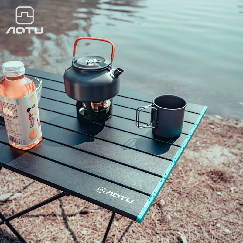 Путешествия Открытый Складной Маленький Стол Портативный Алюминиевый Сплав Ультра Легкий Мини Кемпинг Пикник Яичный Рулет Стол Ночной Рынок