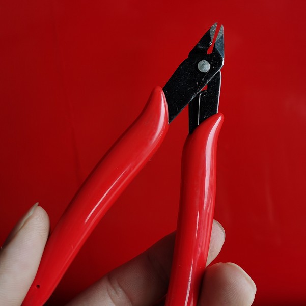 红色手柄电子钳 170模型钳 170II薄口电子钳 五金塑胶模型剪钳