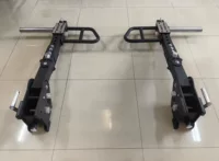 Аксессуар для приседаний REP FORCE, вращающийся передний толкатель, тяжелое силовое тренировочное устройство для тренировки взрывной силовой тяги