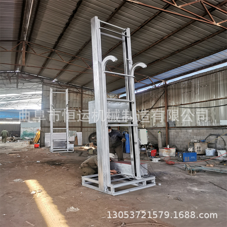 各种散料加厚料斗翻斗式上料机 颗粒污泥单斗提升机