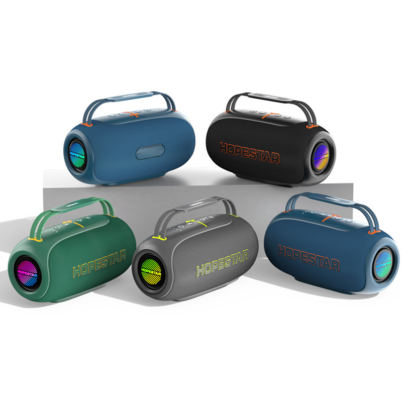 HOPESTAR H70 ポータブルワイヤレス Bluetooth スピーカーハイパワー屋外防水ポータブルオーディオカードサブウーファー|undefined