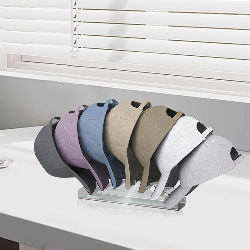アクリル製帽子ラックハンチング収納ラック衣料品店日焼け止め帽子ディスプレイラックcap storage rack|undefined