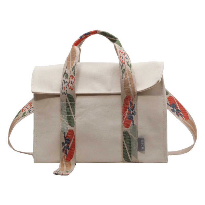 Bolsa de lona de gran capacidad con diseño de nicho, bolso de mano personalizable, bolso de mano, bolso de hombro tipo bandolera de viaje a la moda para mujer