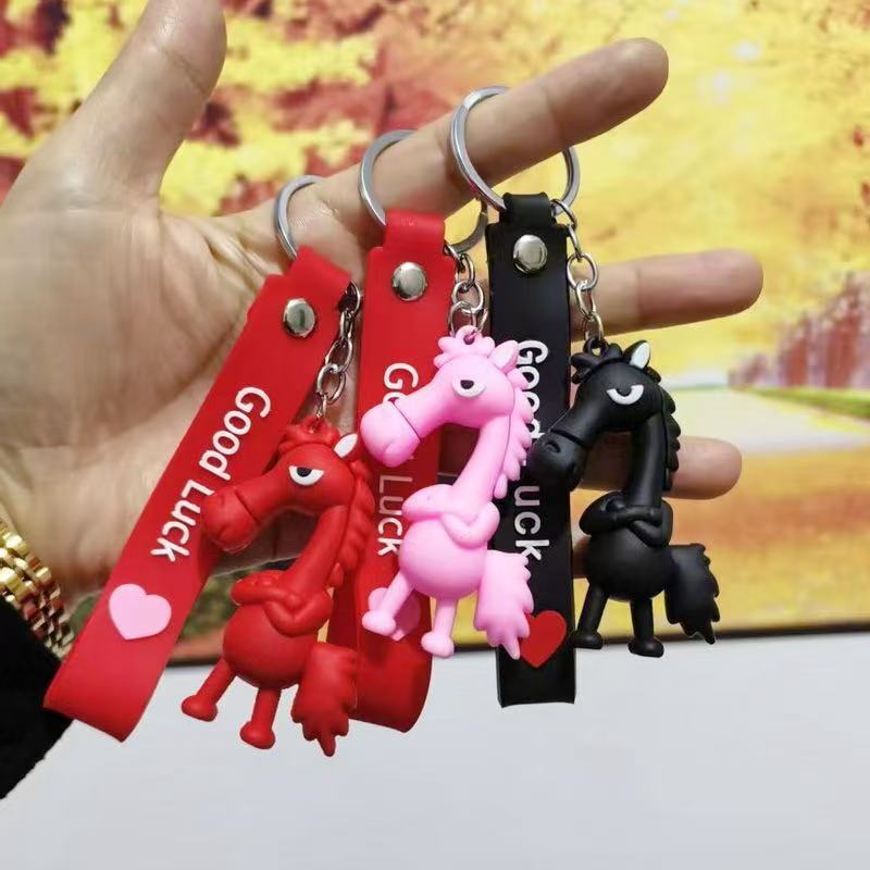 2026 Hot-Selling Year of the Horse Mascot, Hand-Picked Black Horse Figurine Pendant, Bag Charm, Valentine's Day Small Gift Doll 2026 Hot-Selling Year of the Horse Mascot, Hand-Picked Black Horse Figurine Pendant, Bag Charm, Valentine's Day Small Gift Doll