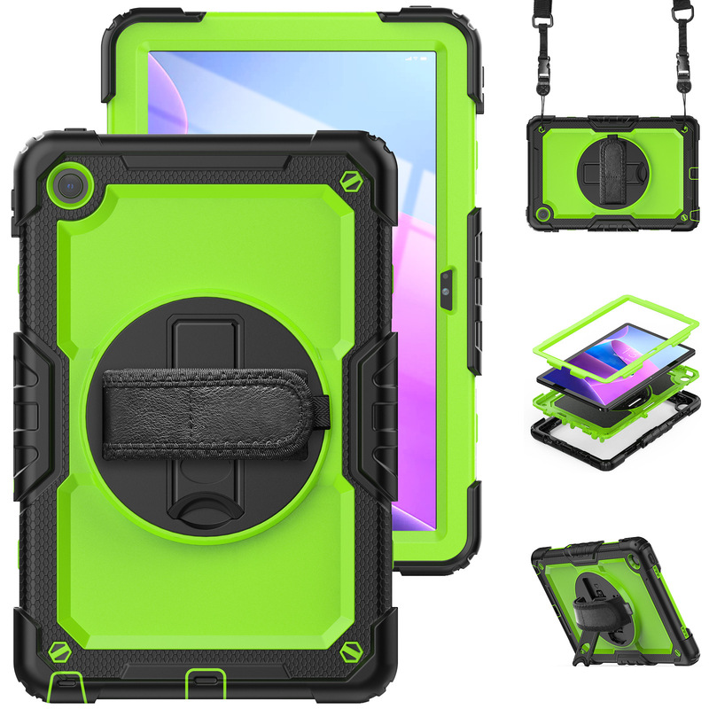 Suitable for Lenovo TAB M10 Plus 10.6 protective case strap Griffin hand strap bracket rotating shell Suitable for Lenovo TAB M10 Plus 10.6 protective case strap Griffin hand strap bracket rotating shell