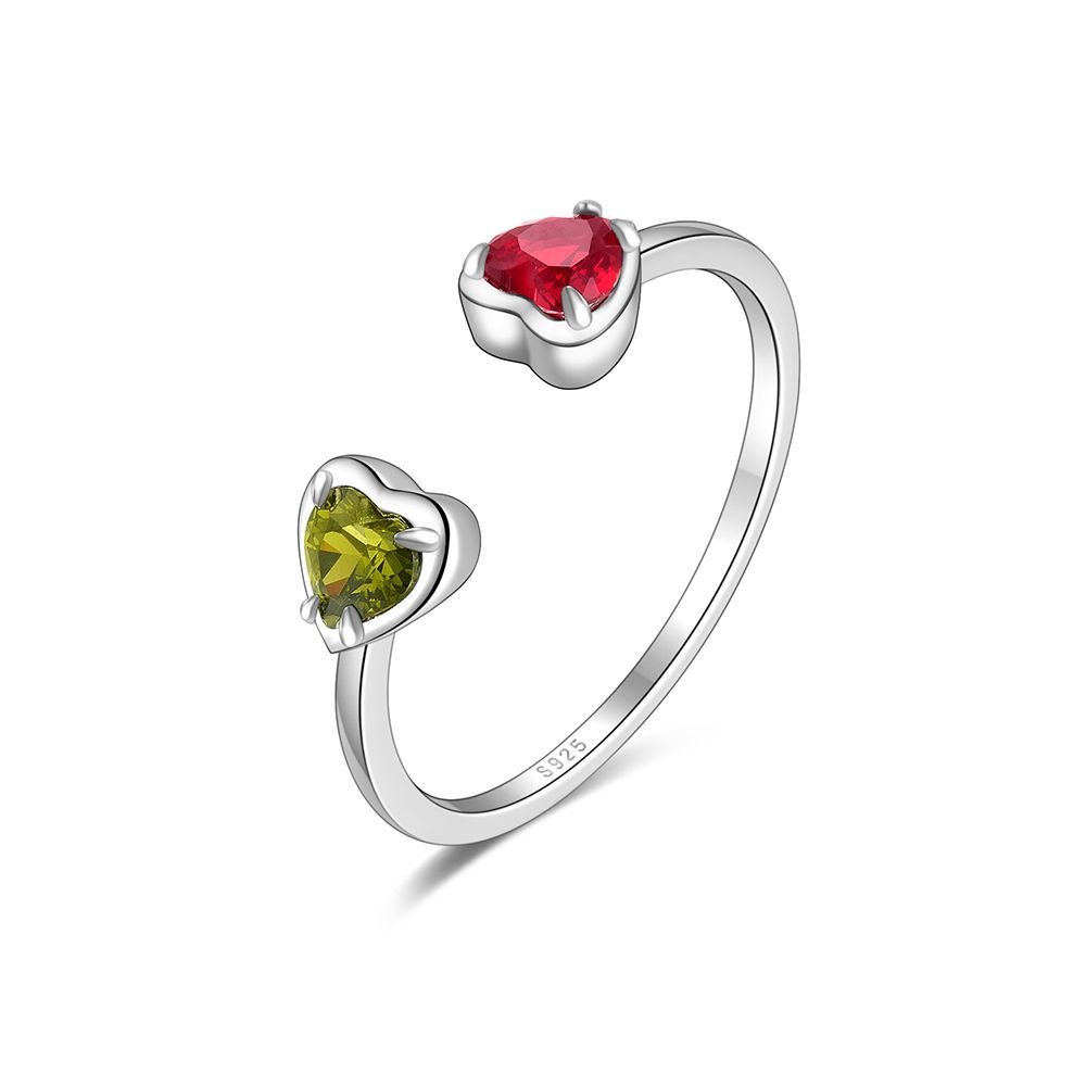 2g Weight Zircon Inlay Material Open Rings Classification Adjustable Ring Size 1 Piece Quantity Daily Occasion 925 Sterling Silver Material Cross, Heart Shape, Butterfly Pattern All Seasons Season Women's Gender Plating, Inlay Design Simple Style, IG Style Style 925 Sterling Silver Zircon Cross Heart Shape Butterfly Open Rings 925 Sterling Silver Rings 50