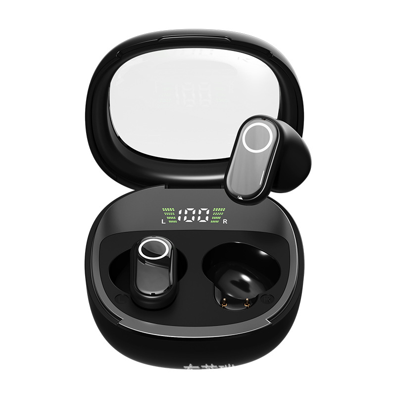 Amazon grenzüberschreitende Bluetooth-Kopfhörer Kurzbügel In-Ear hochwertige hochwertige Geräuschunterdrückung Kopfhörer elektrolytisch beschichtet digitales Display - 6