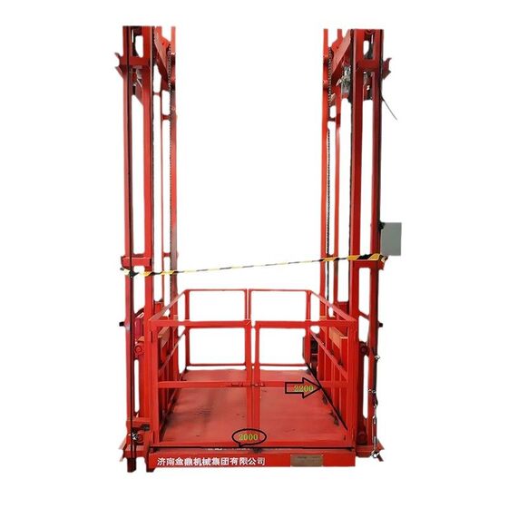 Freight ladder manufacturers wholesale hydraulic lifting platform 5-20 tons workshop chain elevator large industrial rail freight ladder